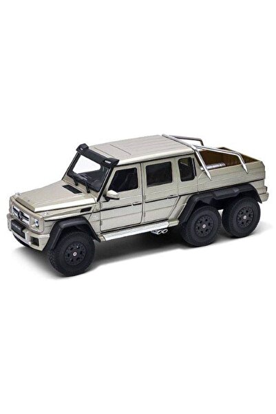 WELLY 1/24 Scale 24061 W Mercedes Benz G63 Amg 6 X 6 Light Gold