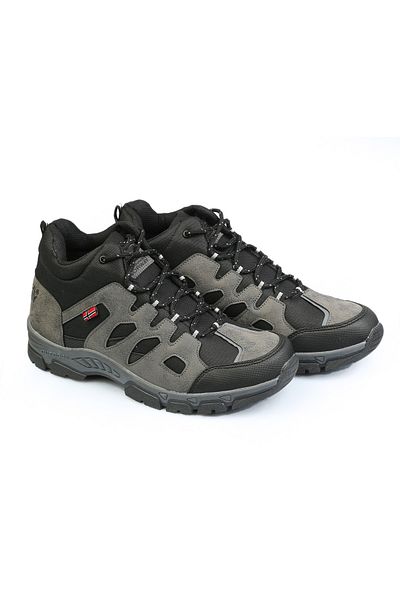 The Hope Shoes Outdoor Unisex Black Green Water Resistant Thick Sole Boots
