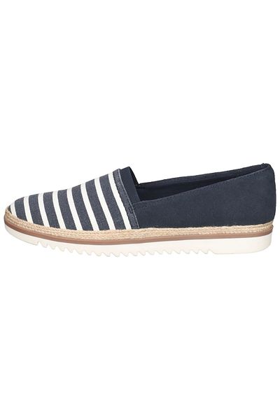 CLARKS Flacher Schuh - Dunkelblau - Flacher Absatz