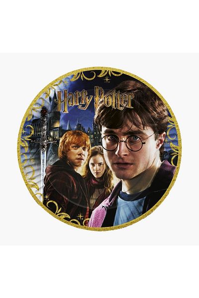 kullanatparti Harry Potter Party Supplies Plate 8 Pieces