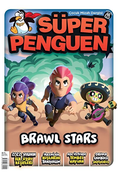 Süper Penguen Çocuk Mizah Dergisi 86. Sayı