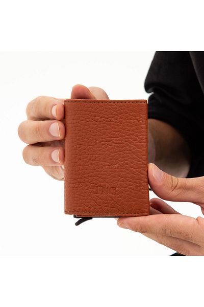 Tamer Tanca Men's Leather Card Holder Wallet, card holder, keychain 688 2006 Mkn Krtlk