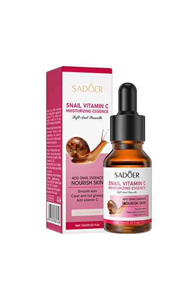SADOER ® Salyangoz Yağ Dengeleyici Canlandırıcı Pürüz Karşıtı Serum 15ml