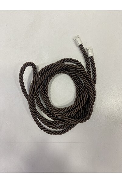 SEILL Kruvaze Bağlama Aparatı Halat Kordon Fon Perde Kornişe Takmatik Kahverengi