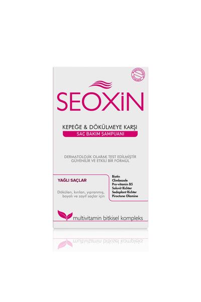 SEOXİN Kepeğe Ve Saç Dökülmesine Karşı Etkili Yağlı Saç Tipleri Için Bakım Şampuanı 300 ml
