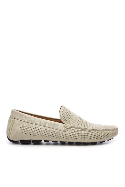 Baldinini Men's Gray Leather Shoes