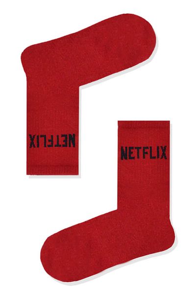 Nixora Унисекс тенис чорапи Netflix Red