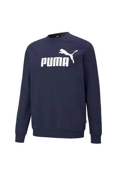 Puma ESS Big Logo Crew - Navy Blue Men's Sweatshirt