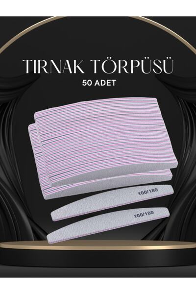 NailStil 50 قطعة مبرد أظافر ورقي