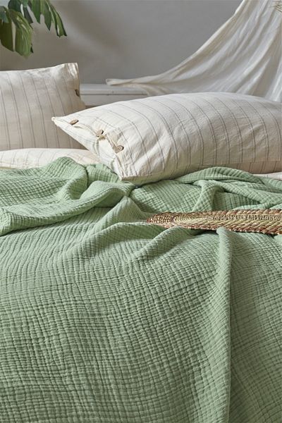 Berolige 4 Layer Muslin 100% Cotton Battal Pique - Bedspread