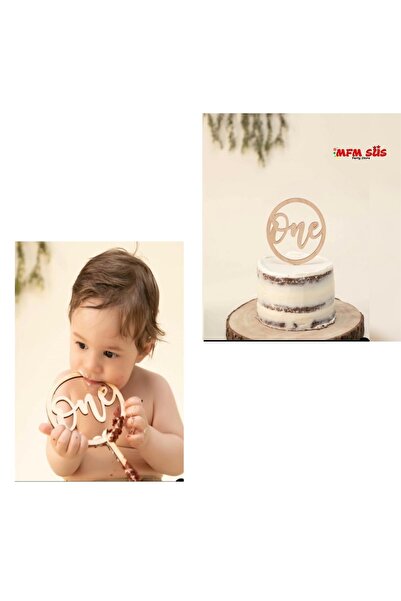 MFM Un ornament din lemn pentru tort