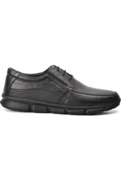 Tardelli Lace-Up Men's Black Orthopedic Inner Outer Full Leather Ultra Light ...