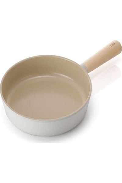 NEOFLAM Fika Döküm 7 Prc Beige Pot & Pan Set