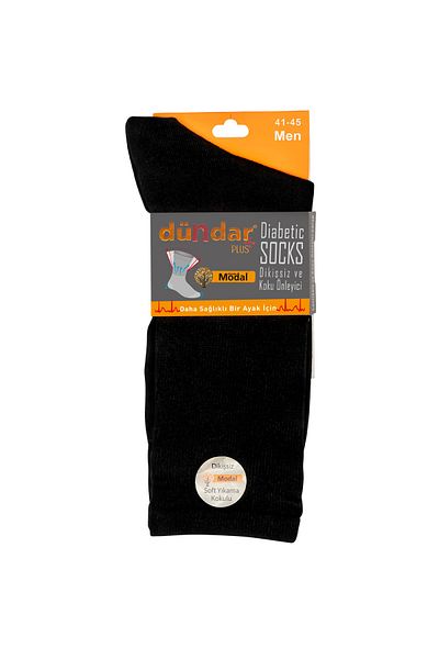 Dündar Men's Bamboo Diabetic Socks - 6982 - Pack of 6