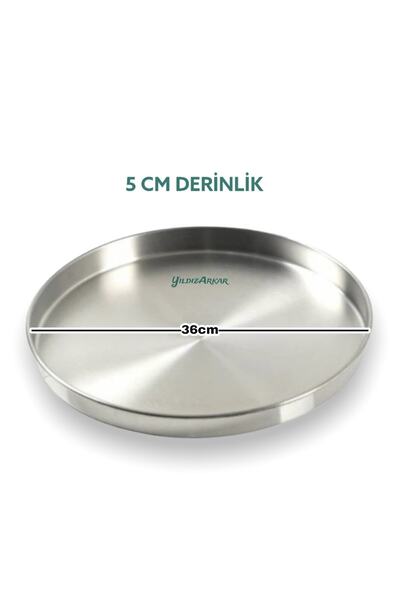 YILDIZ ARKAR Alüminyum Baklava Börek Fırın Tepsisi 36 Cm