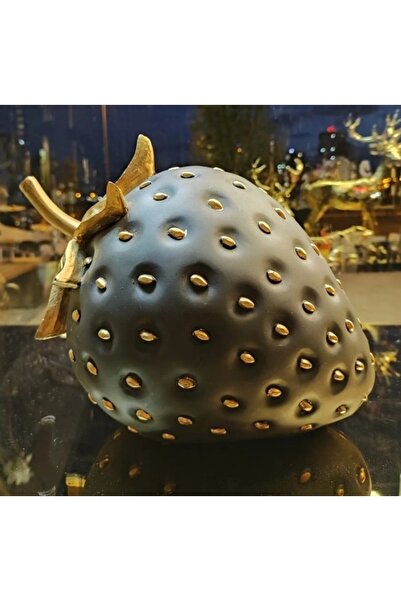 ASSE HOME Dekoratif Çilek Obje Büyük Çilek Biblo