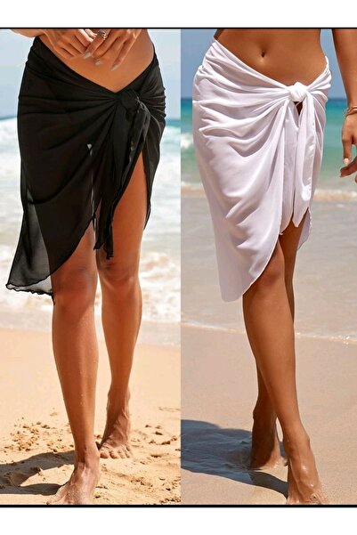 BF Bikini Fashion Двуцветен комплект парео