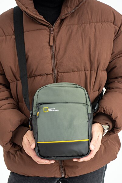 By Hakan Mega-1020 Чоловіча сумка через плече сіра