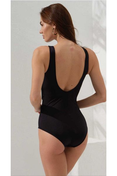 Pierre Cardin Boris Halter Neck Tulle Detailed Draped Swimsuit