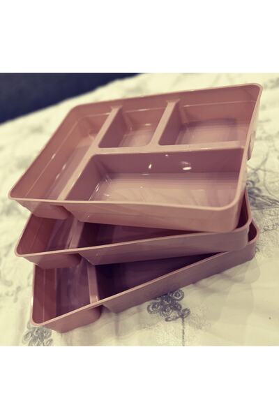 Minty Life 3 Pcs Powder Pink Multi-Purpose Organizer