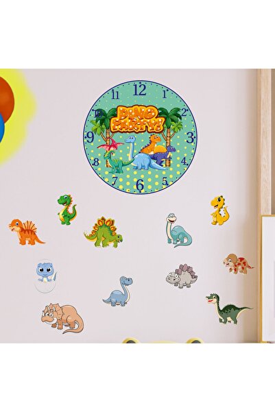 eryatex ساعة حائط ذات طابع خاص لغرفة الأطفال وزخارف حائط ذات طابع خاص