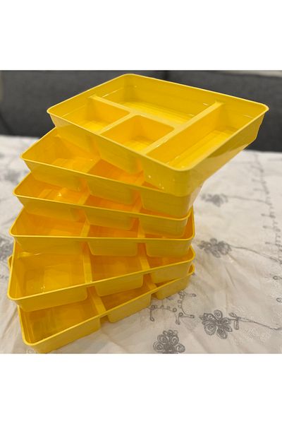 Minty Life 6 Soft Yellow Multi-Purpose Organizers