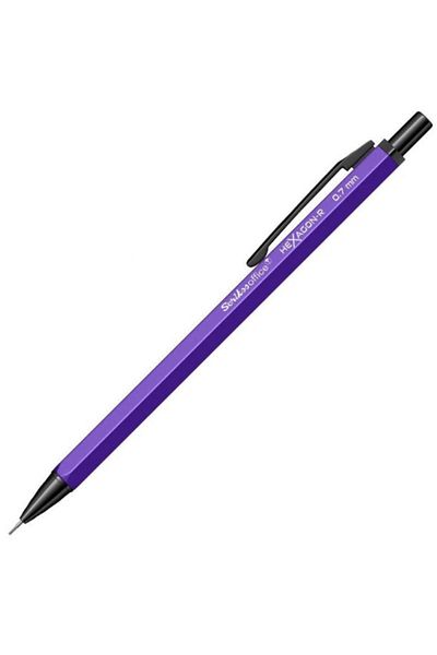 Scrikss 0.7 Mm Purple Office Hexagon-r
