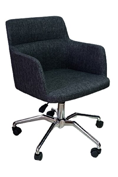 KamusalMarket Büro Sandalyesi Çalışma Sandalyesi Örümcek Yıldız Ayaklı