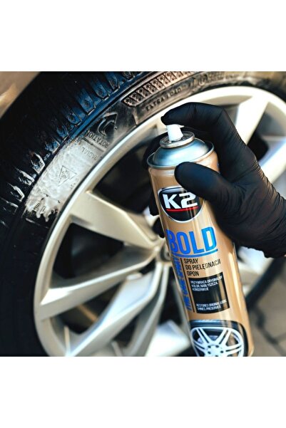 K2 Bold 600 Ml Lastik Parlatıcı Ve Koruyucu Sprey