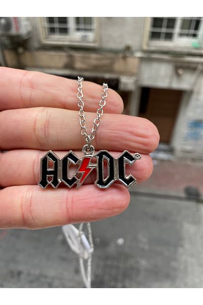 Köstebek Ac/dc New Logo Necklace