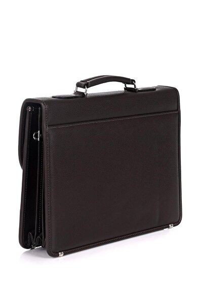 DERİEND Χαρτοφύλακας 15,6 ιντσών με θήκη φορητού υπολογιστή A4 και συμβατό με αρχεία καφέ