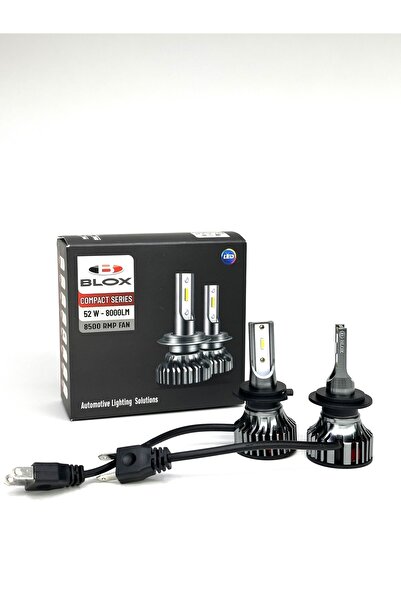 BLOX H7 Ultra Slim Csp Led Xenon Zenon Compact Seri Şimşek Etkili Ultra Aydınlatma Ultra Küçük Kasa