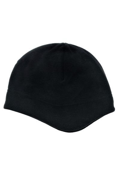 AXE SPORTSWEAR Black Winter Double Layer Thermal Fleece Beanie with Earmuffs