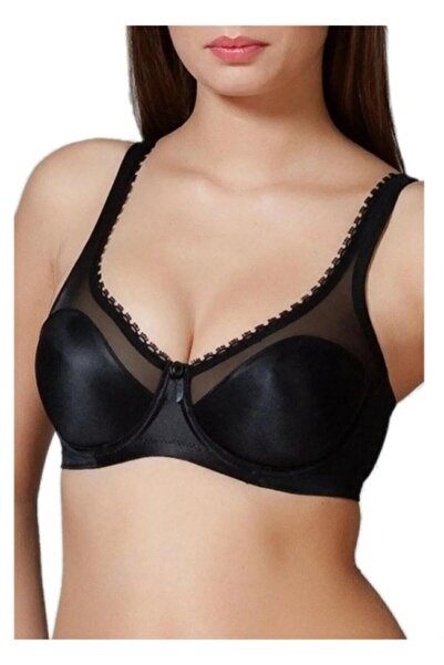 Yeni İnci Збірний бюстгальтер з мереживом, чорний