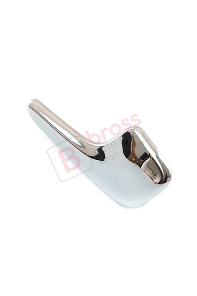 Bross Otomotiv مقبض باب داخلي من الفولاذ المقاوم للصدأ مطلي بالألمنيوم لسيارة Opel Corsa D المنتج للأبواب اليمنى
