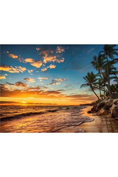 EkoDekor 3 boyutlu duvar kagitlari Deniz Manzara Duvar Kağıdı Vinil