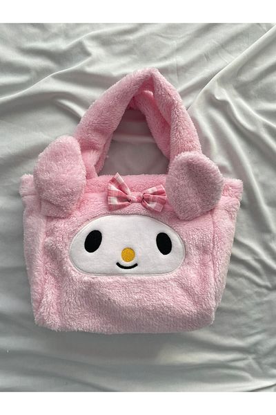 Planet Butik حقيبة يد أنيمي سانريو كورومي ميلودي كاواي من القطيفة