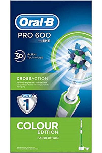 Oral-B Pro 600 Crossaction Şarjlı Elektrikli Diş Fırçası