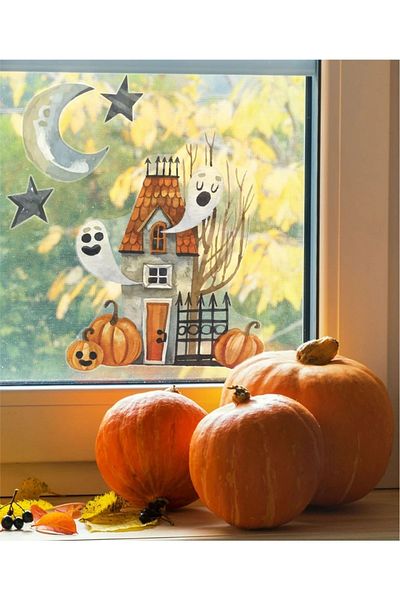 Piksel Grafik Autocolant decorativ de Halloween Halloween