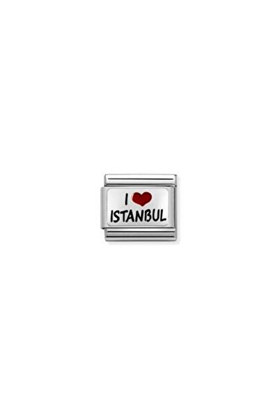 NOMİNATİON Composable Classic Country Sımbols In Steel, Enamel And 925 Silver...