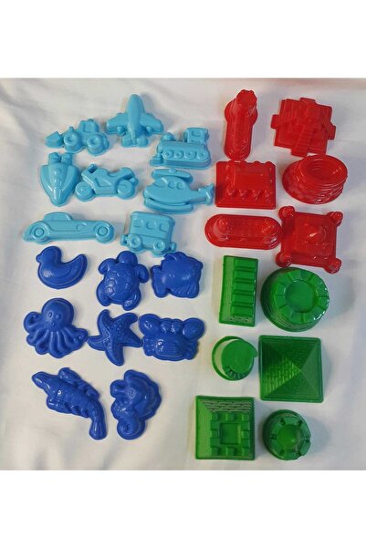 ileri grup 28 Adet Kinetik Kum Kalıbı