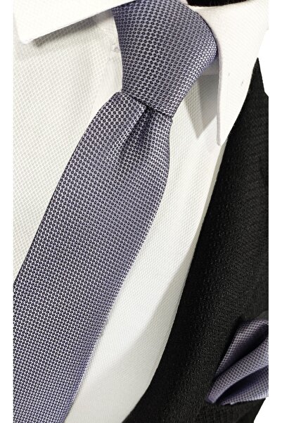 BLC Basic Line Co. Бузковий лавандовий фіолетовий м'ятний зелений і сірий гумусовий кольоровий набір з 4-х краваток і носовичка Advantage