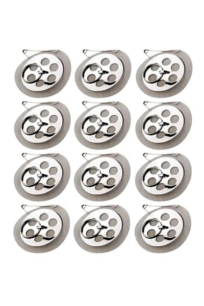 easyso 12-Piece Disconnectable Tea Strainer for the Teapot, Strainer for the Teapot, Standard