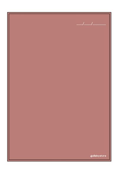 DileloyStore Soft Color Planner To Do List, Memo Pad Notebook A6 (10X14,5)