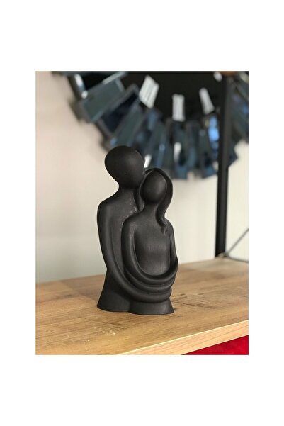 KÖSTEKCİ Sevgili Aşıklar Sarılmış Biblo Dekor 22 Cm