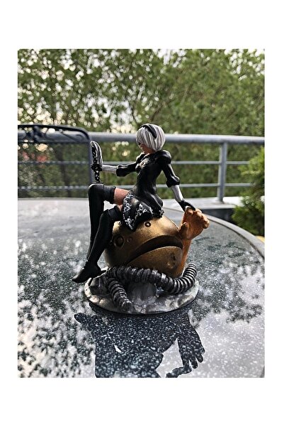 TuransoyCraft Nier Automata Yorha Boyalı Oyun Figürü 20 Cm