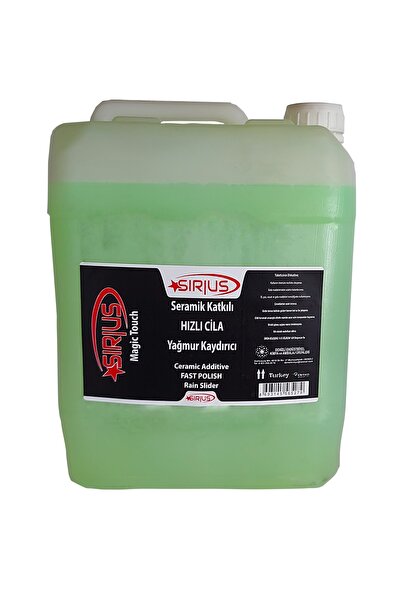 Seramik Katkılı Hızlı Cila Yağmur Kaydırıcı 5 Lt