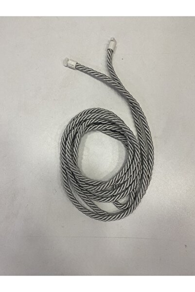 SEILL Kruvaze Bağlama Aparatı Halat Kordon Fon Perde Kornişe Takmatik Açık Gri