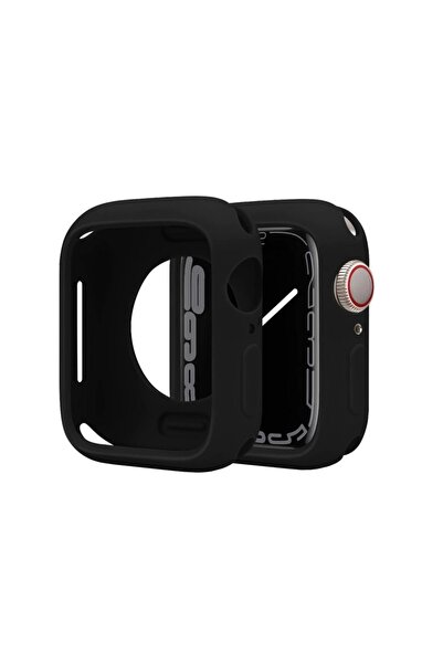 GREGOSS Lüx Apple Watch 2 3 4 5 6 7 8 Se 9 Uyumlu 41 Mm Önü Açık Koruma Silik...