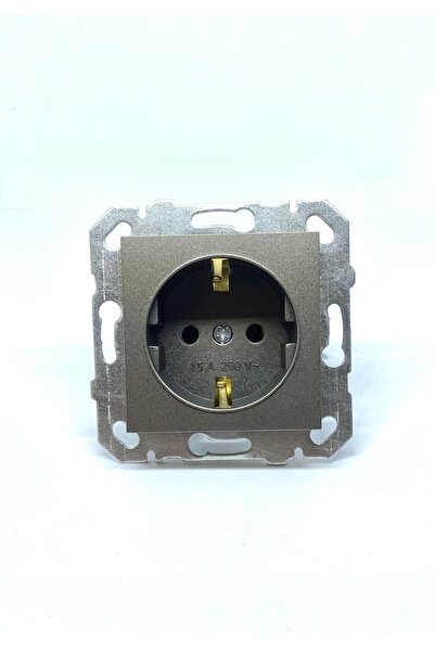 Netelsan Byobu Smoked Grounded Socket (excluding frame) 12 Pieces